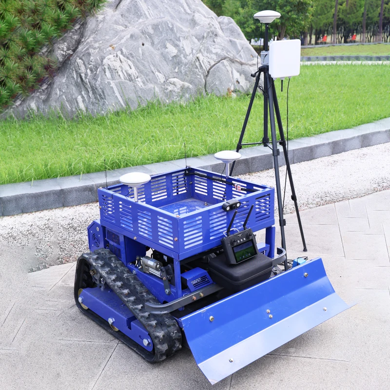 Picture 4: Customized High Quality Smart Robot Lawn Mower with GPS Navigation Automatic Wireless Lawn Trimmer
