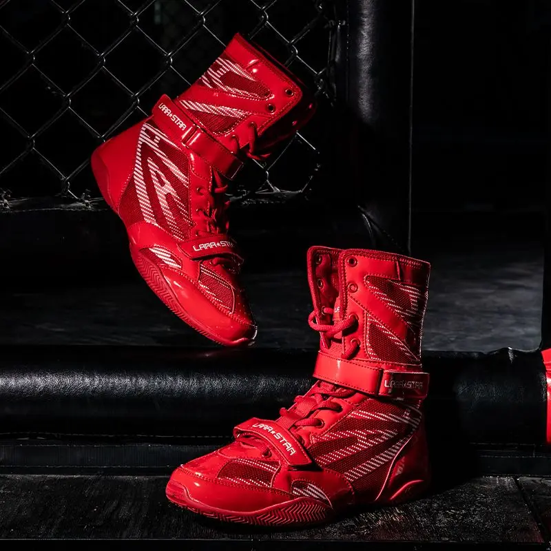 

New Summer Breathable Unisex Comfortable Wrestling Boxing Boots Wrestling Martial Arts Shoes Boxing Shoes Athletic Shoes