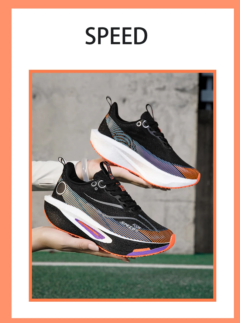 Unisex Carbon-Laufschuhe, atmungsaktiv, stabil und leicht, Marathon-Sportschuhe für Herren und Damen, dämpfend und rutschfest – Detail 26