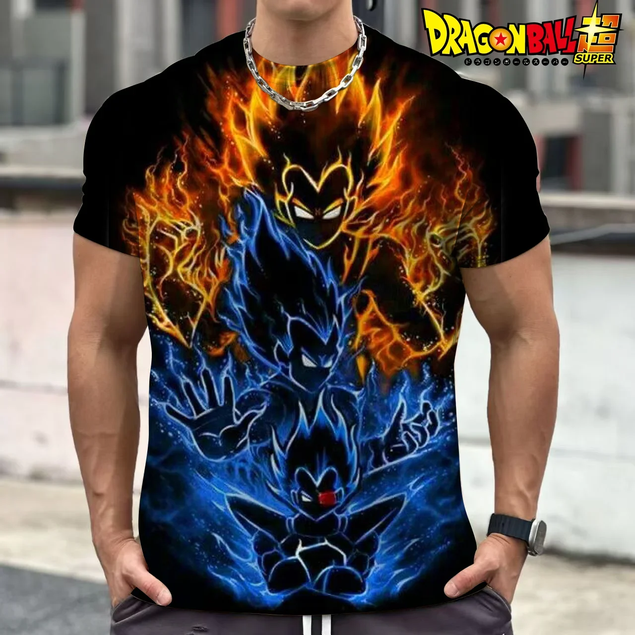 

Dragon Ball Anime Super Saiya Goku Men's T-Shirt 5XL Tshirt Shirts Y2k Trend Clothing Oversized 2025 Vegeta Mens Cool Clothes