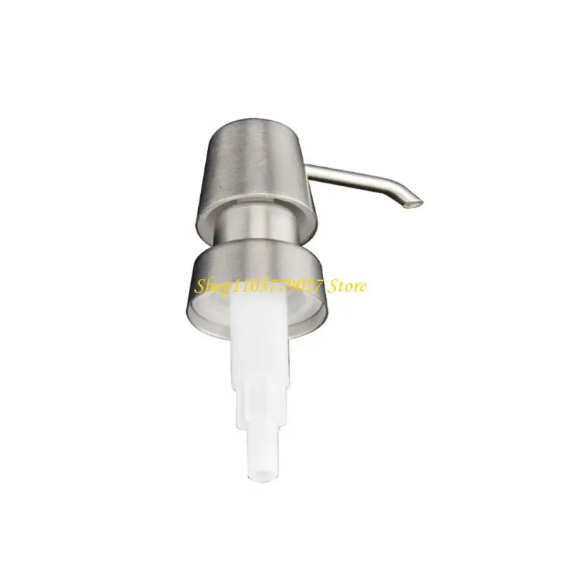 Kepala Pompa Sampo Kepala Tekan C4DF untuk Penggantian Botol Dispenser Sabun Cair Kamar Mandi