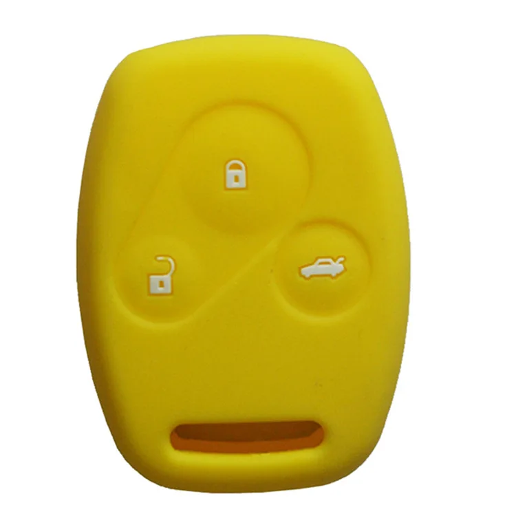 Suitable for Honda Fengfan Accord 3-button Silicone Key Cover Civic Soft Rubber Key Package Car Logo Epoxy Remote Control Sheath view 6