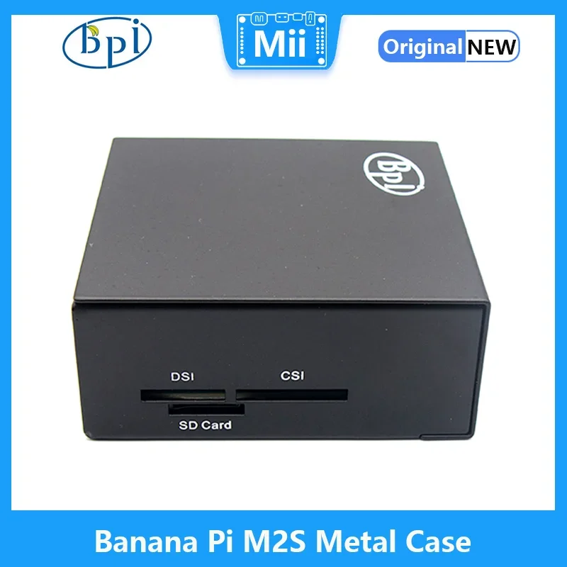 MiiBestODBanana Pi BPI-M2S Metal Case For Banana Pi Single Board Accessories