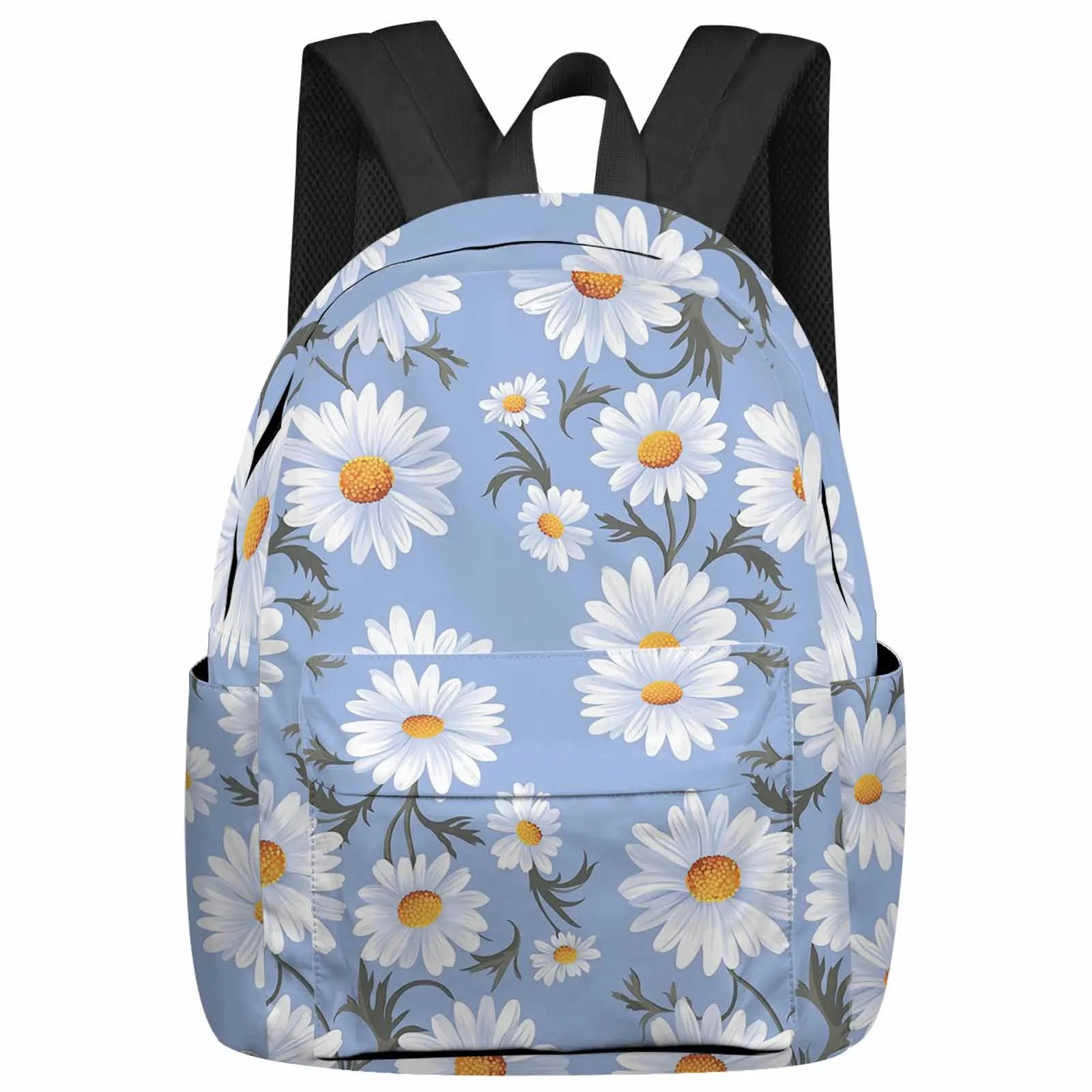 

Chrysanthemum Hand Drawn Backpack School Bags for Teenagers Students Laptop Bag Women's Casual Travel Backpack