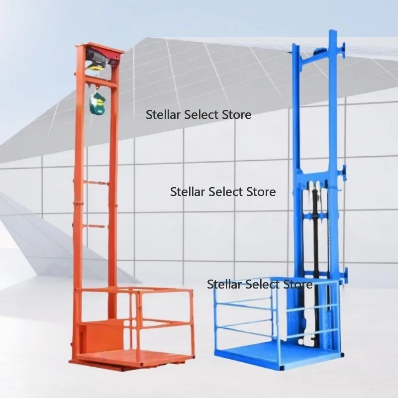 High Speed Cargo Lift Freight Elevator Vertical Hydraulic Guide Rails Goods Cargo Lift for Construction Site Building