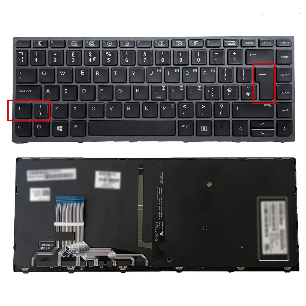 

UK Backlit Laptop Keyboard For HP ZBook Studio G3 841681-031