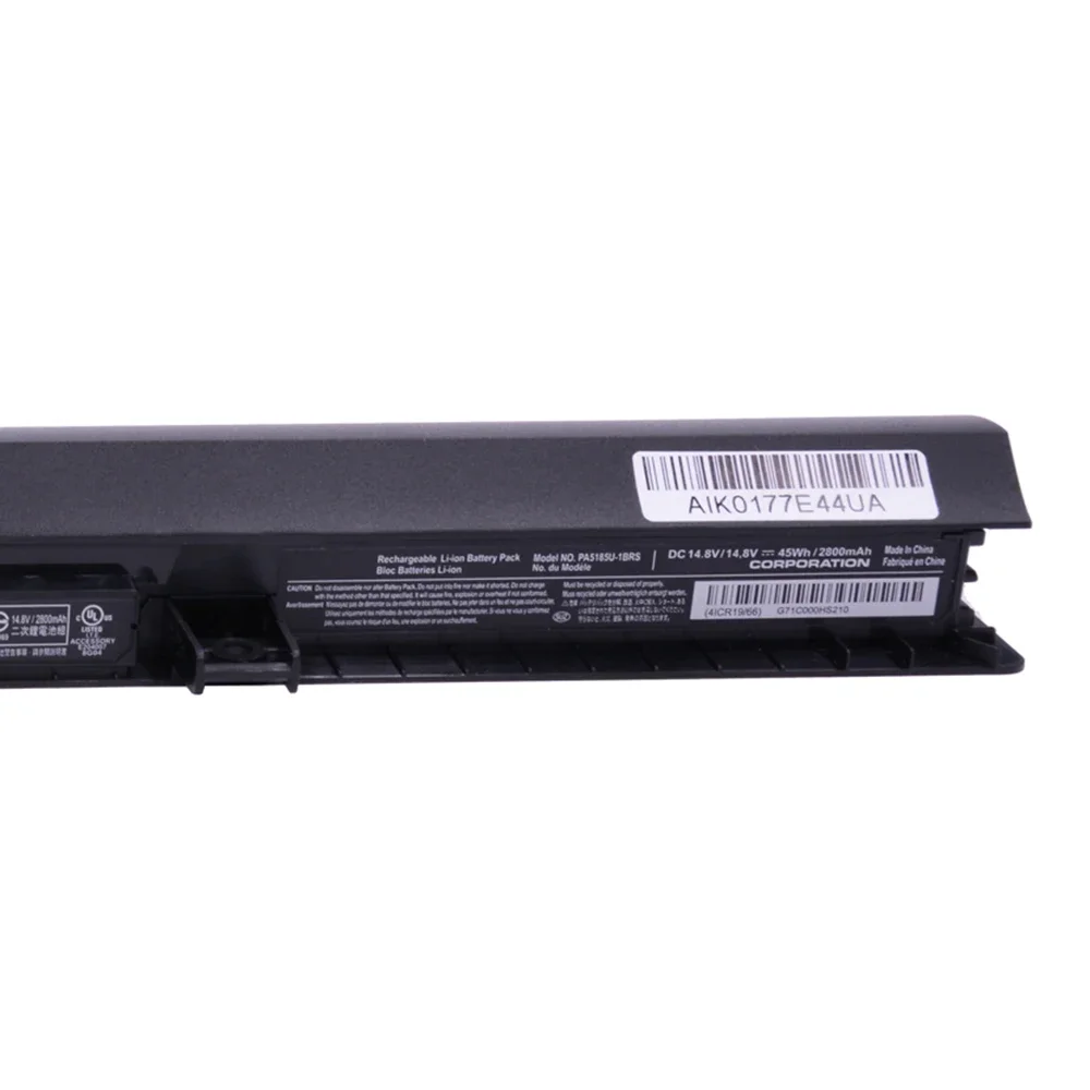 جديد الأصلي PA5185U-1BRS 14.8V 45Wh بطارية الكمبيوتر المحمول لتوتوشيبا الأقمار الصناعية C55D C55T C55-B5200 C55-B5300 الخ