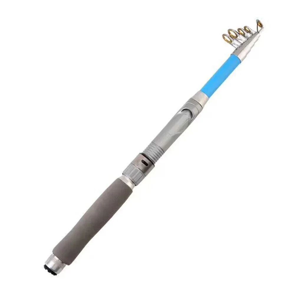 Short Fishing Rod Yuan Jing Carbon Fiber Travel Fishing Rod Shrink Long Spinner Casting Pole Travel Carbon Fiber