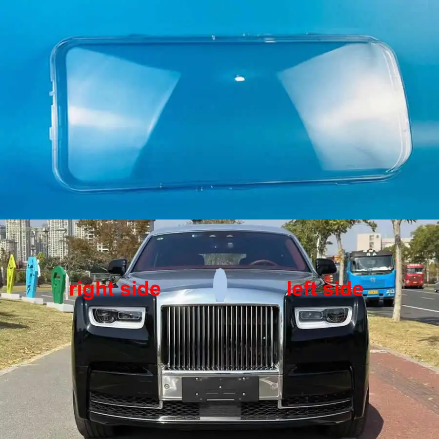 

Для Rolls-Royce Phantom 2018-2024 корпус фары прозрачная маска крышка корпус фары плексиглас заменить оригинальные линзы