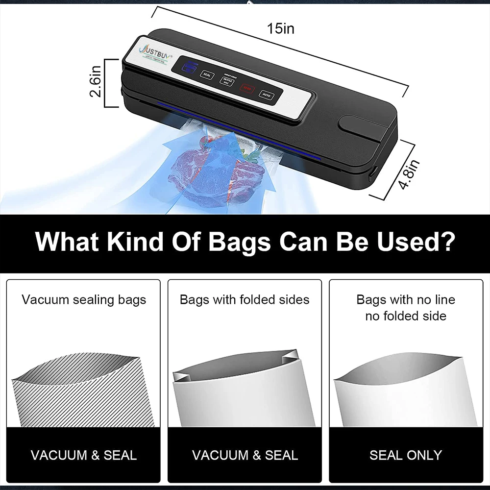 7th Generation IPX7 Waterproof 1800W LCD Touch Sous Vide Cooking  Immersion Circulator Slow Cooker Machine