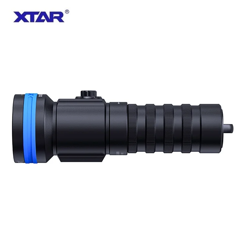 XTAR D30 1600 Diving Flashlight 1600lumens UV/RED/BLUE light underwater 100 Meters Diving Torch Spearfishing Lamp LED Flashlight