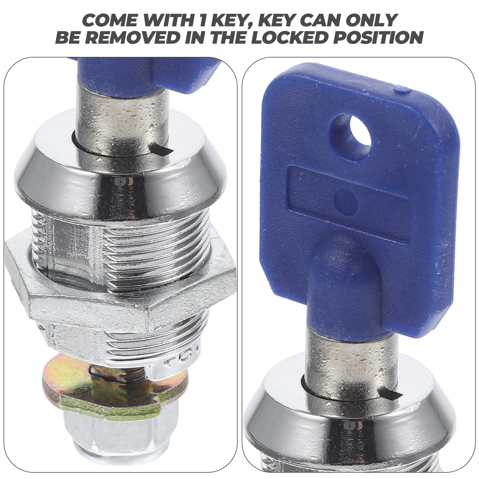 2 Pcs Arcade Console Key Replacement Door Lock Tool Boxes Atom Accessories Game Tubular