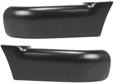 

Front Bumper End Caps for Chevy S10 1994-1997 | Driver & Passenger Side | Primed Plastic Replacement Pair