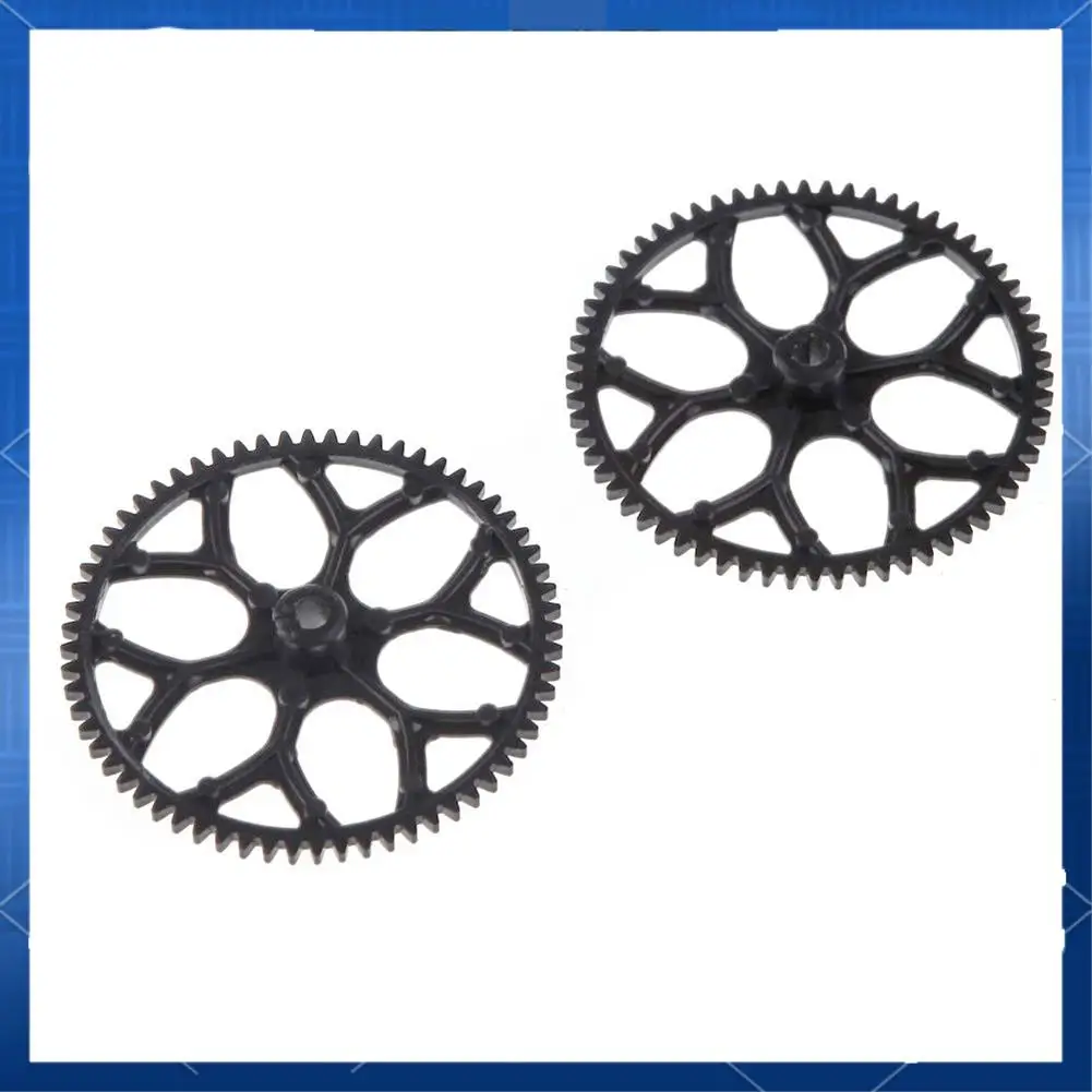 10Pcs Main Gear For Wltoys With 4Pcs Carbon Fiber Tail Boom Support Rods