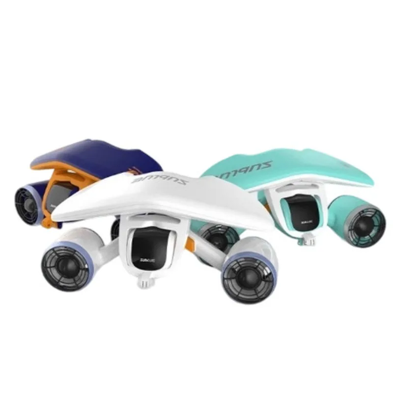 

Handheld Underwater Thruster Brushless Motor, 122WH 1.5m/s 40m Waterproof for Swimming Training, Action Camera - 30min Runtime