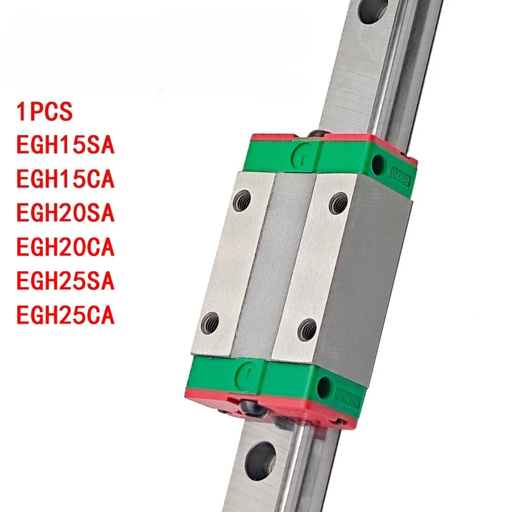 New Original  Linear Guide Rail Slide EGH15SA EGH15CA EGH20SA EGH20CA EGH25SA EGH25CA  Alloy Steel For 3D Printer CNC