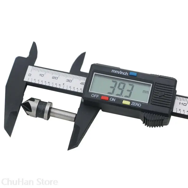 Digital Vernier Caliper 0-150mm  LCD Electronic Carbon Fiber Altimeter Micrometer Measuring Tool
