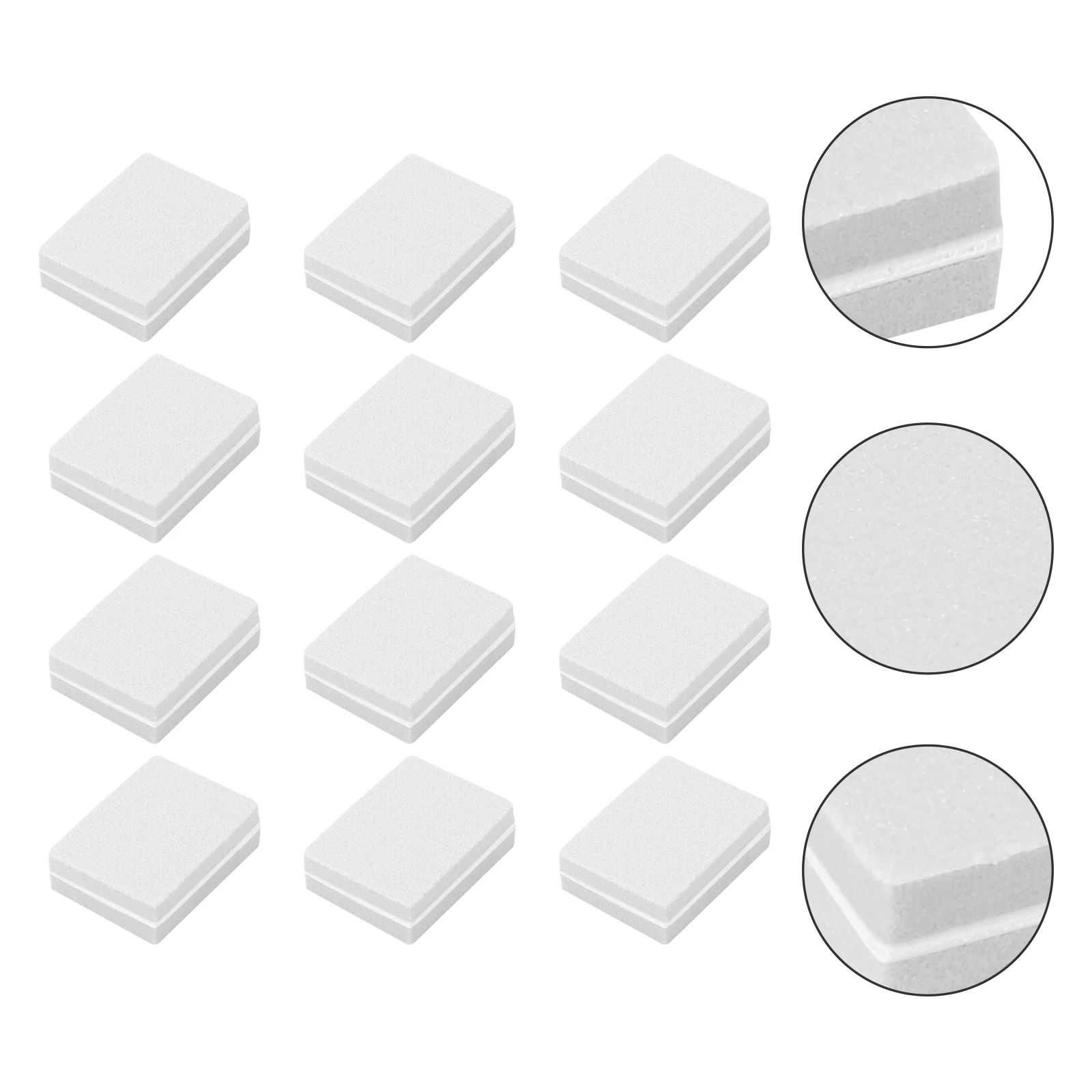

40pcs Nail Files Sponge Buffer Blocks Two sided S Tool Mini Polish Squares Manicure Nail Art Tools EVA High quality