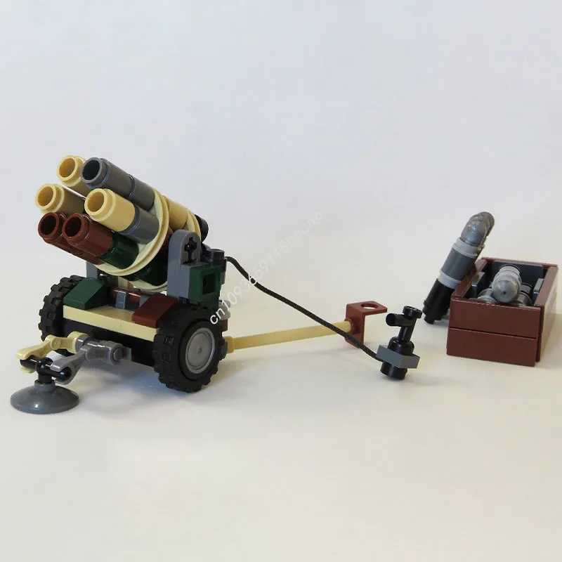 

279 шт. MOC Nebelwerfer41 150 мм 210 мм немецкая армия nan модель строительные блоки идея образование DIY архитектурные игрушки рождественские подарки
