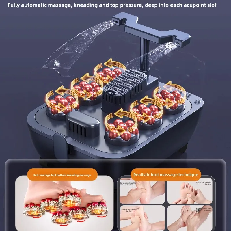 Automatic Constant Temperature Heated Foot Bath Spa with Heat and Massage Fumigation Health Foot Spa, Electric Footbath Machine view 4