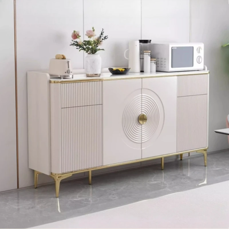 Luxury Dining Side Display Cabinets Showcase Modern Kitchen Storage Closet Lockers Living Room Bedroom Shelves Furniture Home