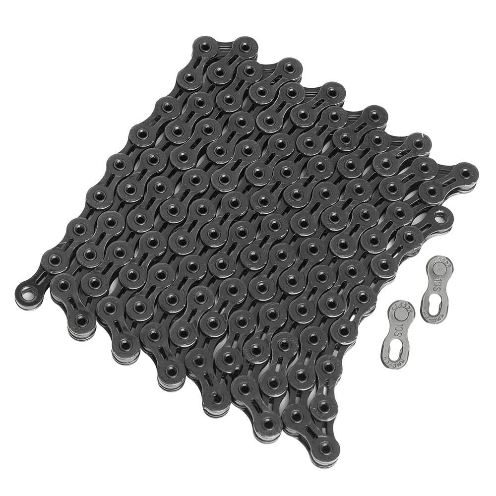 KMC DLC 10 DLC 11 Bicycle Chain For Road MTB Bike Compatible Hollow-out 116/118Links Chain For SHIMANO Original Parts