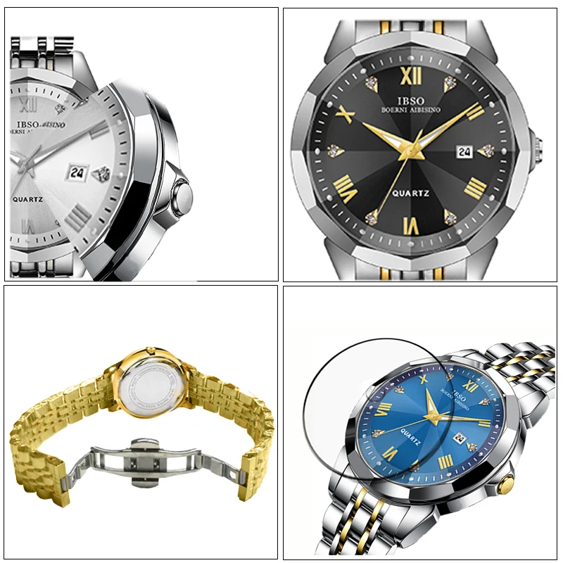 Vintage Women Wristwatch Steel Blue Dial Waterproof Elegant Small Handwatch Female Gifts 2025 Original Brands Lady Watch Golden