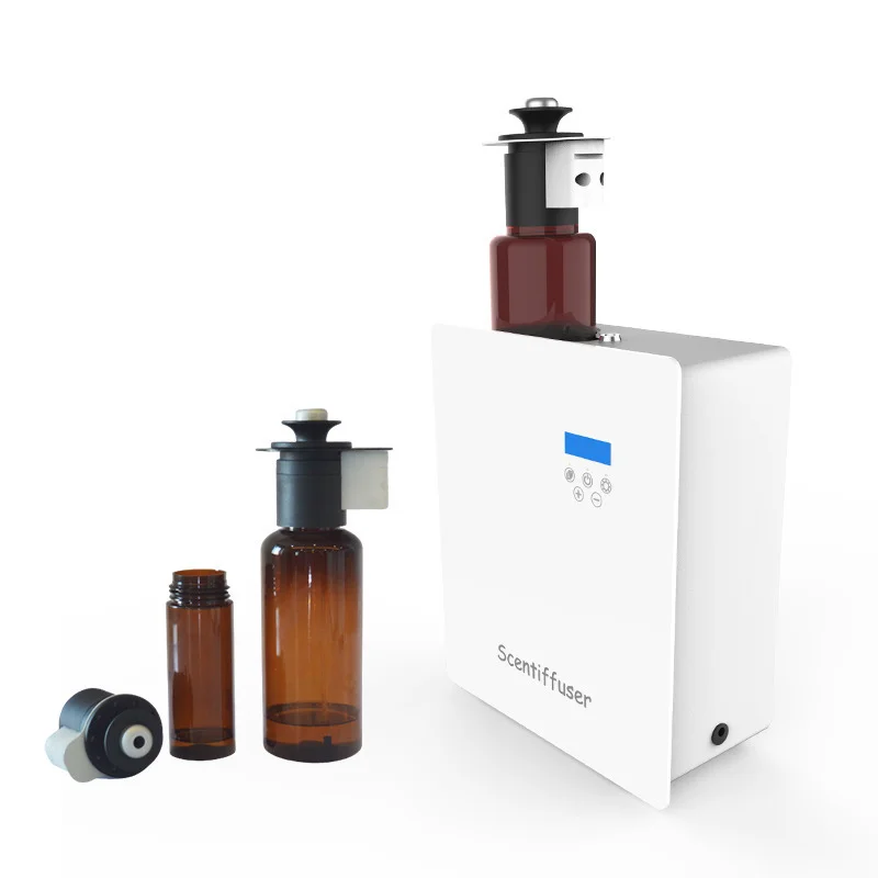 Wifi APP Control Scent Aroma Diffuser HVAC Essential Oil Fragrance Machine For Home Hotel Office Shop DC12V 600-3000CBM