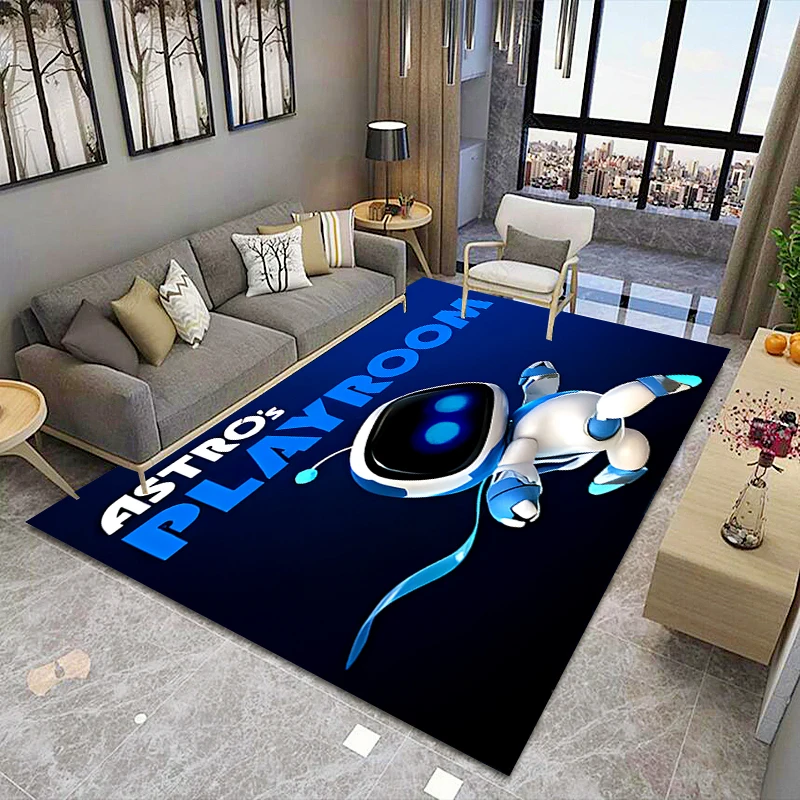 

Игровой A-ASTRO-BOT Ps4 мультяшный ковер, декоративные ковры для гостиной, спальни, кухни и ванной, напольный коврик, подарок на день рождения