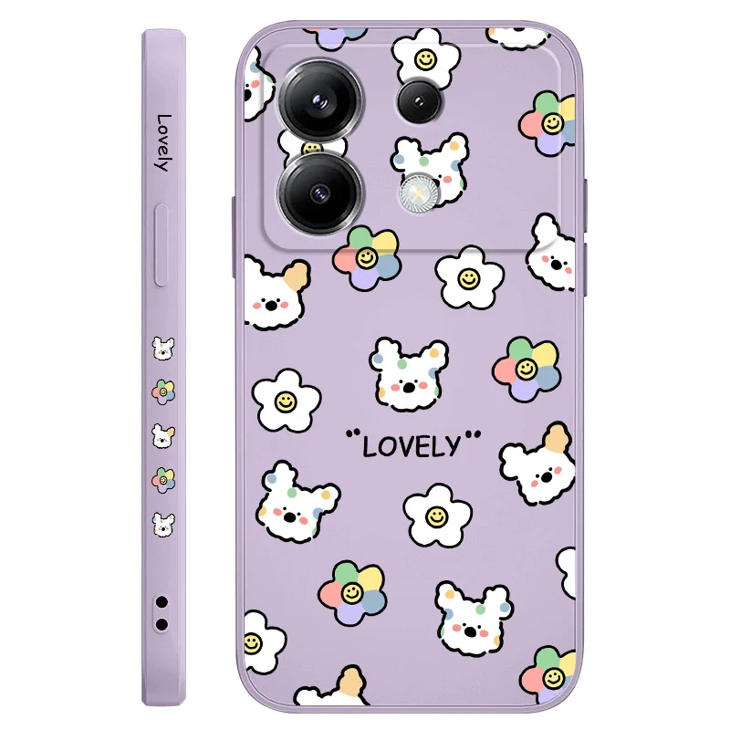 

Wave Point Dog Phone Case For Xiaomi Poco F7 X7 X6 F6 M6 M5 M5S F5 X5 F4 X4 M4 F3 M3 X3 Pro 4G 5G GT Silicone Cover