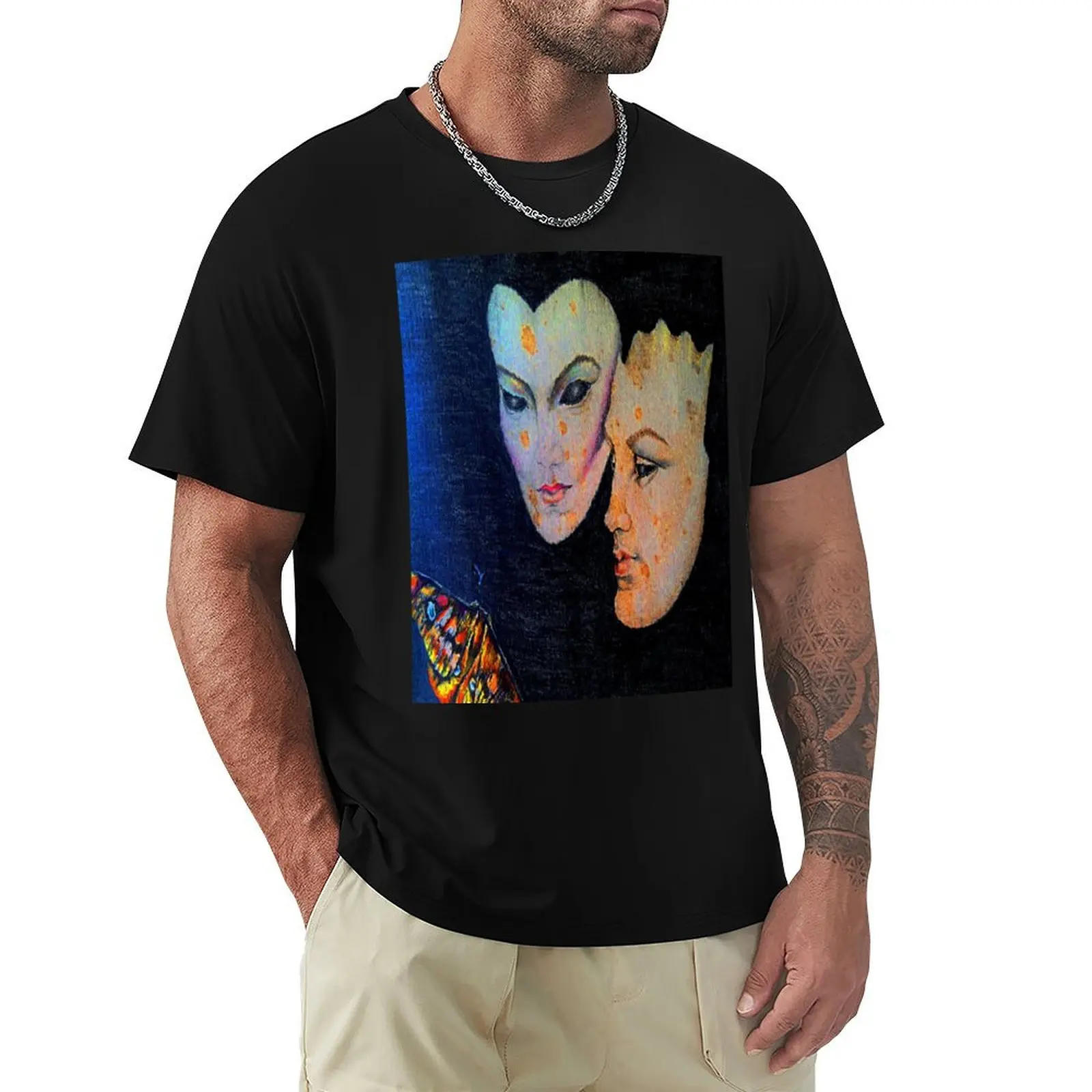 

The Lovers T-Shirt Funny t-shirt valentines boutique clothes gifts for boyfriend T-shirts for men cotton