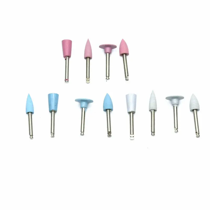 

4PCS/lot Dental Silicone Grinding Heads Dental Polisher for Low-speed Handpiece Dental Materials