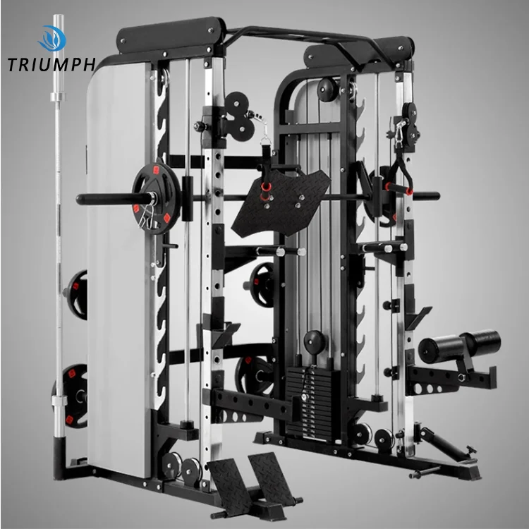 New Arrival 2021 Hot Selling Smith Machine Gym Squat Rack Manufacture Homegym Smith Machine Smith Machine for Home Use