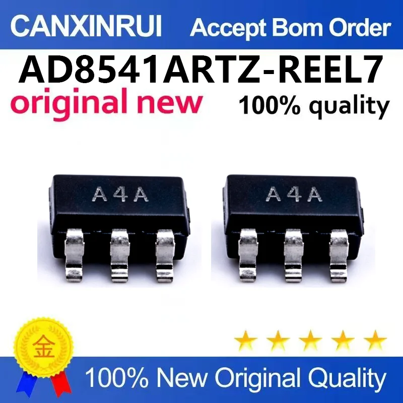 (5pcs-100pcs)Brand new original AD8541ARTZ-REEL7 silk screen A4A SOT23-5 single rail to rail amplifier