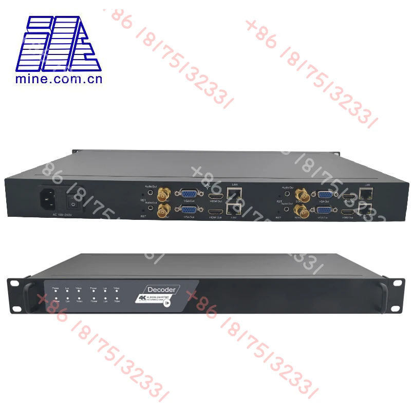 4 Channel 1U Rack I… - image