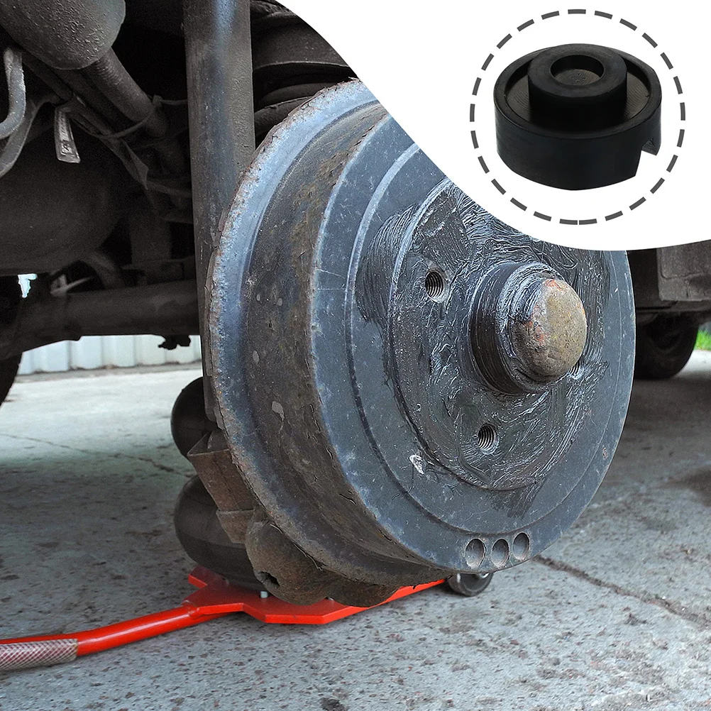 

4Pcs Jack Stand Rubber Pads Durable Heavy Duty Car Lift Pads Stable Anti-Slip Floor Jack Protectors Frame Rail Adapters