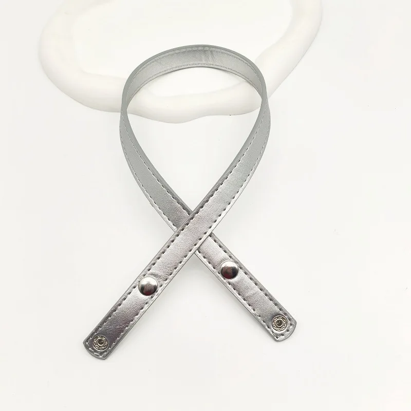 60 سنتيمتر بولي PU حقائب جلدية مقبض استبدال حزام مع زر حقيبة يد مقابض DIY بها بنفسك الحرفية صنع حقيبة انفصال حقيبة الملحقات