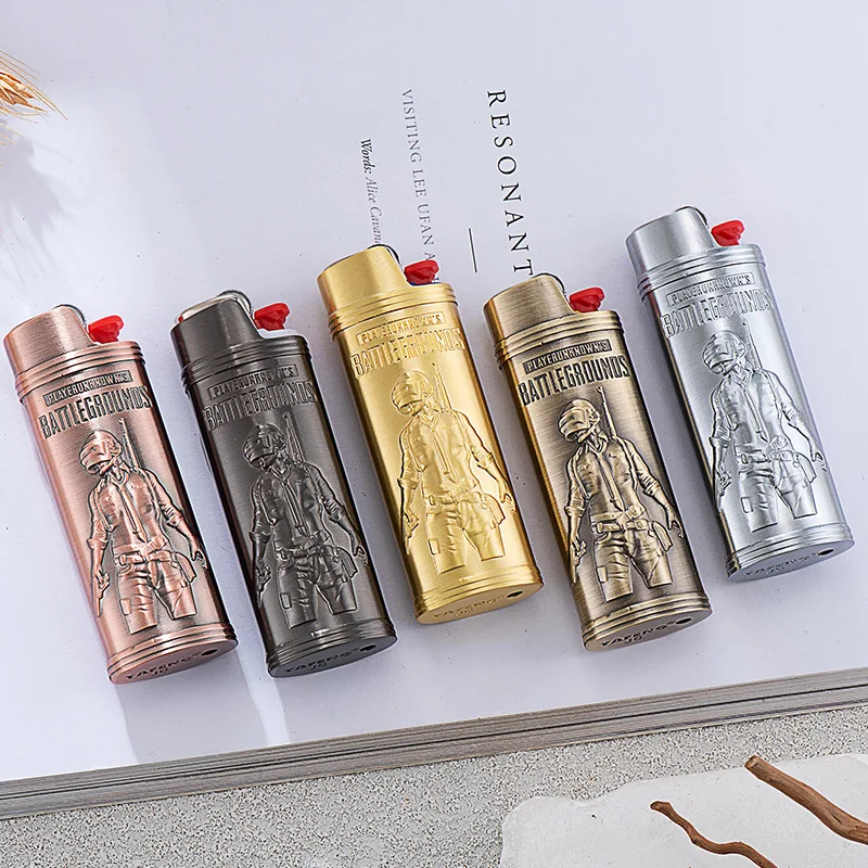 

Большой металлический чехол для зажигалки J6 Bic Shell уменьшает износу и отрыв, безопасный корпус J6, аксессуары для газовой зажигалки оптом (без зажигалки)