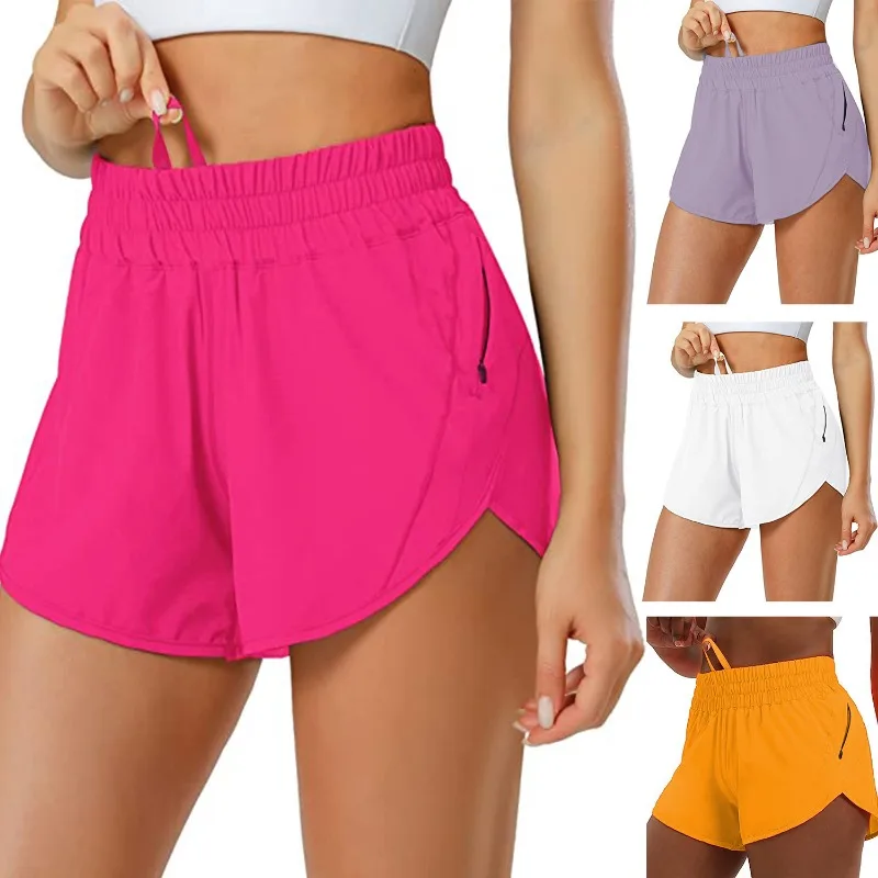 Short maillot de bain femme2024 femmes cours entraînement troncs taille élastique maillot de bain Shorts maillots de bain sport
