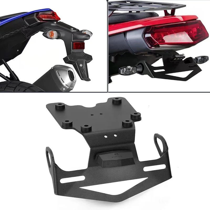Rear Tail Tidy Kit License Plate Holder Bracket For Yamaha Tenere 700 Rally XT700Z Tenere700 2019 2020 2021 2022 2023 2024 2025 2