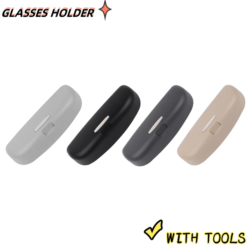 Car Glasses Box Storage Sunglasses Case Holder For Audi A5 A6 C7 C8 C6 A7 A8 Q3 Q5 Q7 A3 8V 8P S3 A4 B9 B8 Sportback Accessories view 6
