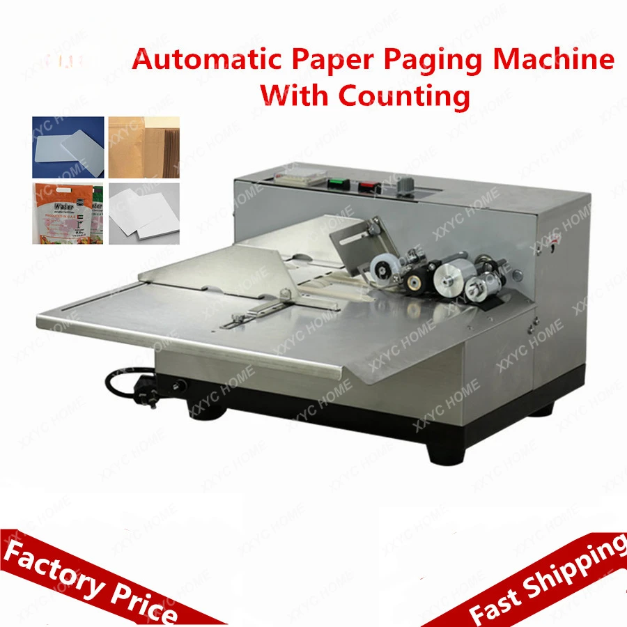 

Automatic Paper Paging Machine With Counting Bags Labels Can Be Online Install Ink Jet Printer