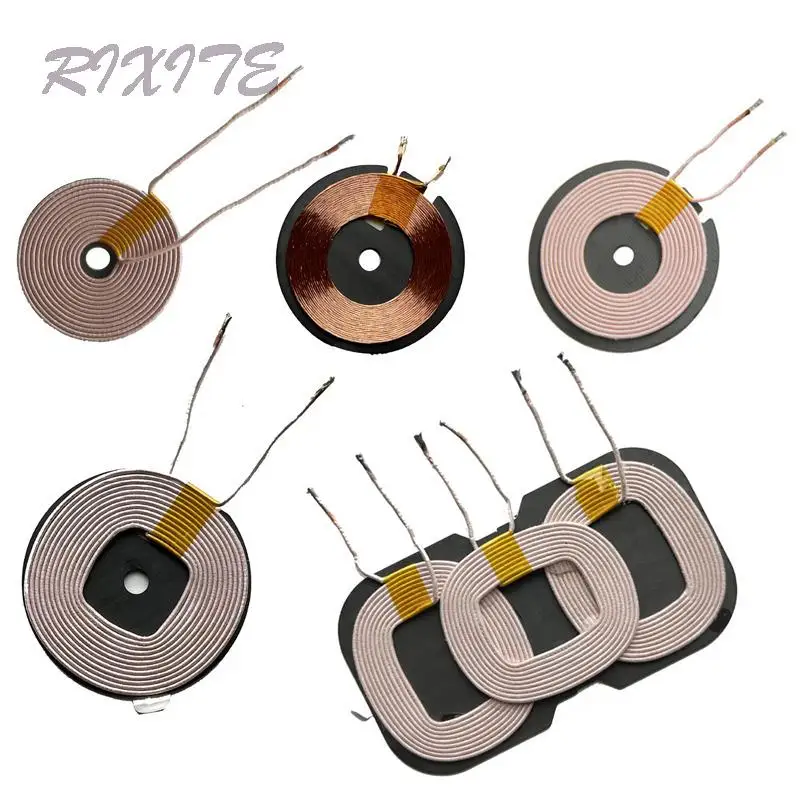 Standard Wireless Charger Transmitter Coil Universal Circuit Board DIY PCBA Circuit Coil 35mm 44mm 50mm 3 in 1 Coil Board