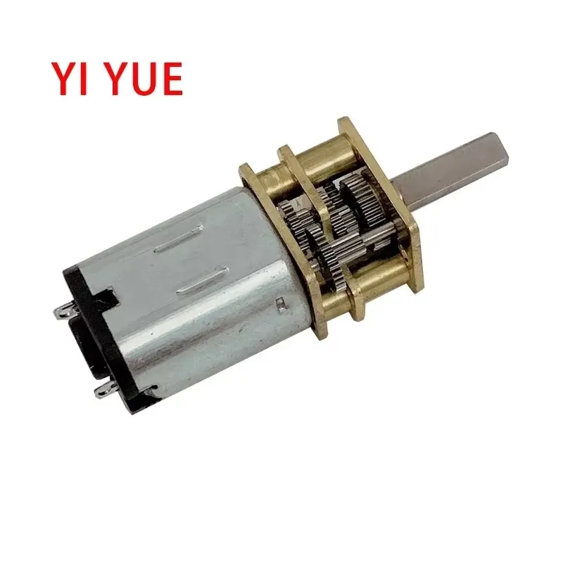 GA12-N20 reduction motor smart car 3V-12V 35-120rpm micro DC gear reduction low speed motor