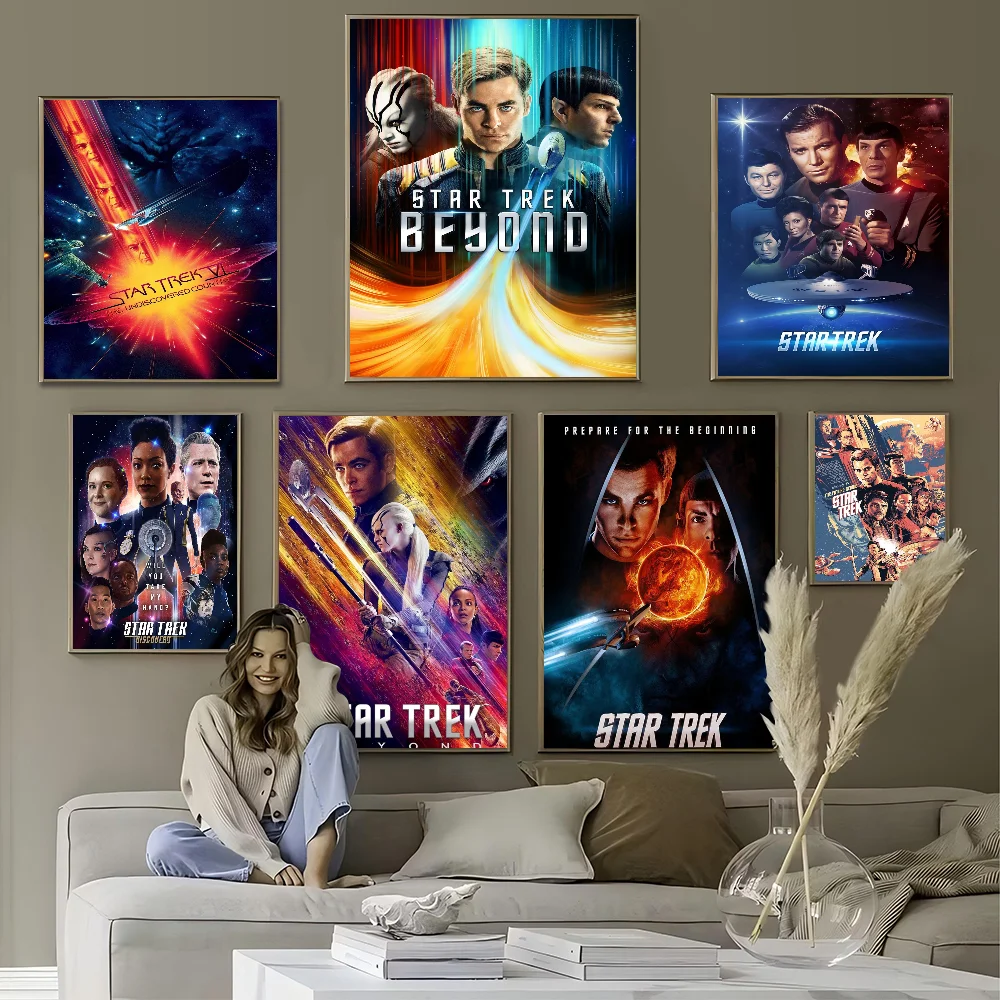 Film S-Star T-Trek Classic Movie Posters HD Quality Poster Wall Art Painting Study Nordic Home Decor