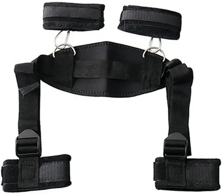 

Restraints Kit Role Play Fetish Slave SM Adult Sex Cuffs Toy Unisex