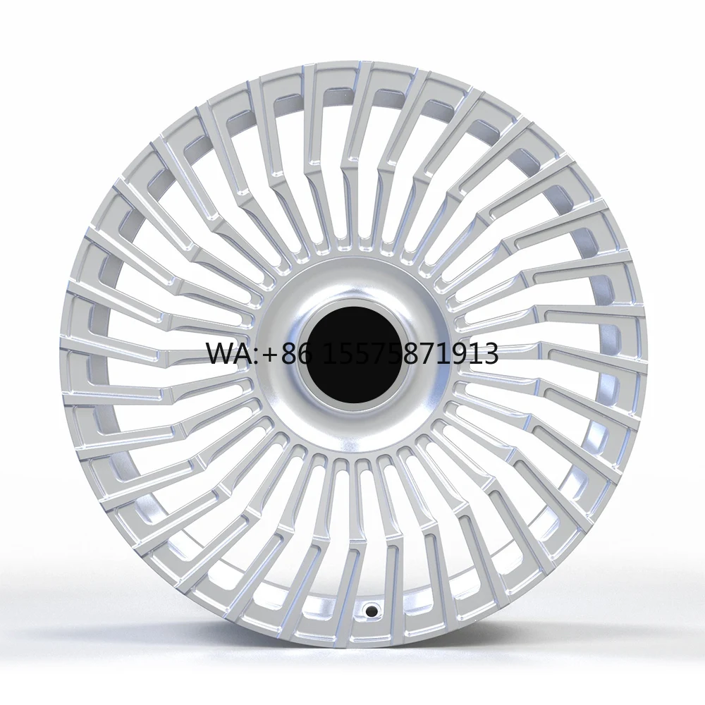 

New Luxury Multi-Spoke Forged Aluminum Alloy Wheels 1 Piece Custom Color 5x112 5x120 5x114.3 40mm Offset For Passenger Cars