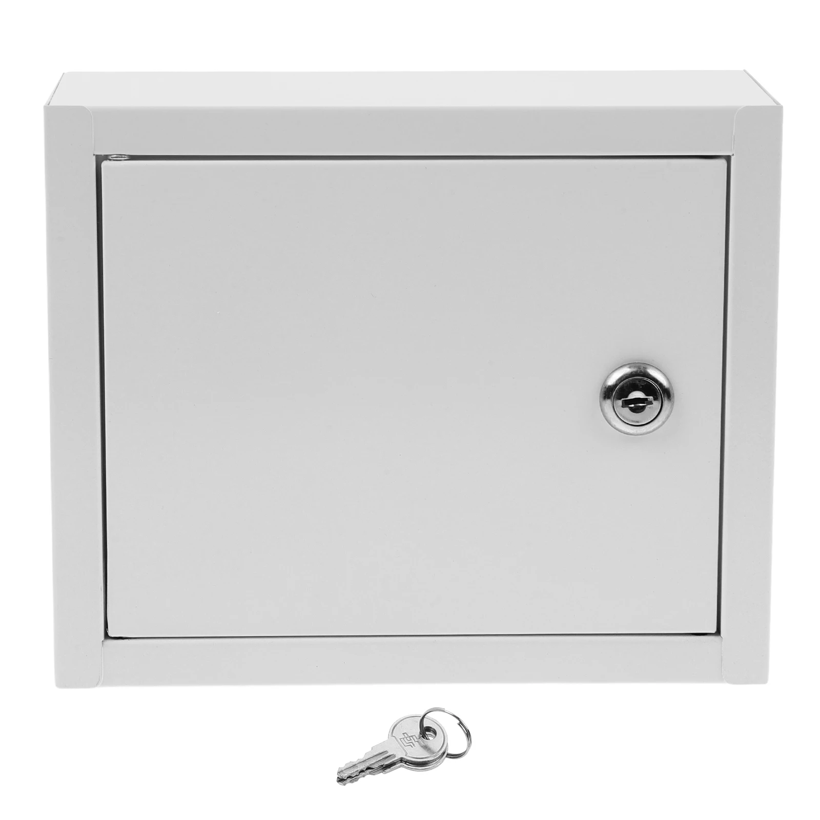 

Mount With Lock Simple Style Milk Bottle Case Letter Mounted Mailbox Outdoor Package Delivery Box Secure Storage Organizer For