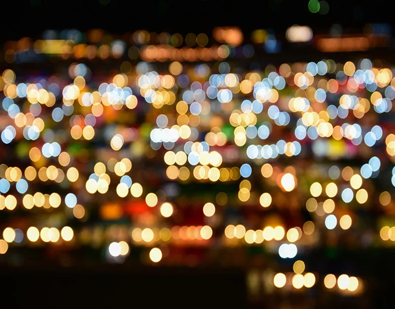 Mocsicka City Light ฉากหลังทารกแรกเกิด Boy หรือ Girl Bokeh ถ่ายภาพพื้นหลัง Baby Shower ตกแต่งพื้นหลัง Props