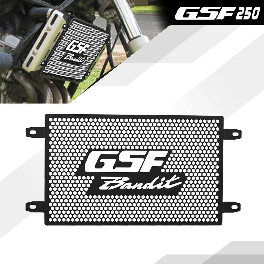 

Motorcycle Oil Cooler guard Protector Radiator Grille Guard Cover For GSF250 Bandit GSF 250 BANDIT 1989 1990 1991 1992 1993 1994